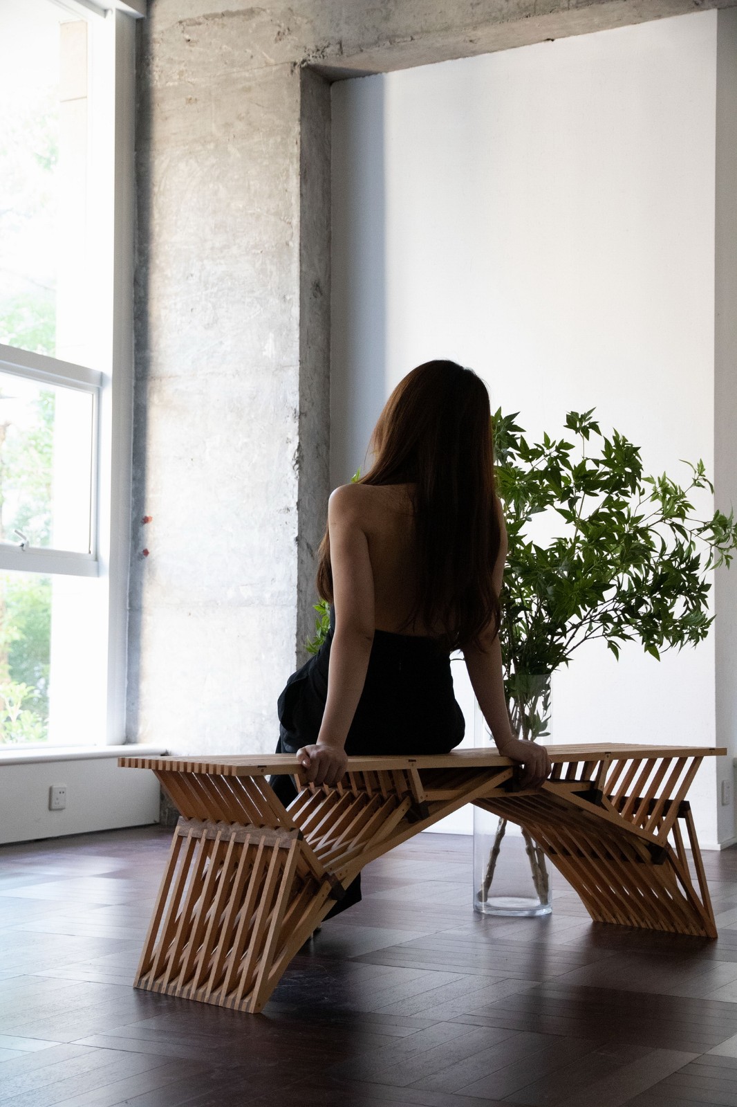 BIM建筑|编木拱凳 / 卜一工坊（杭州）文化创意有限公司