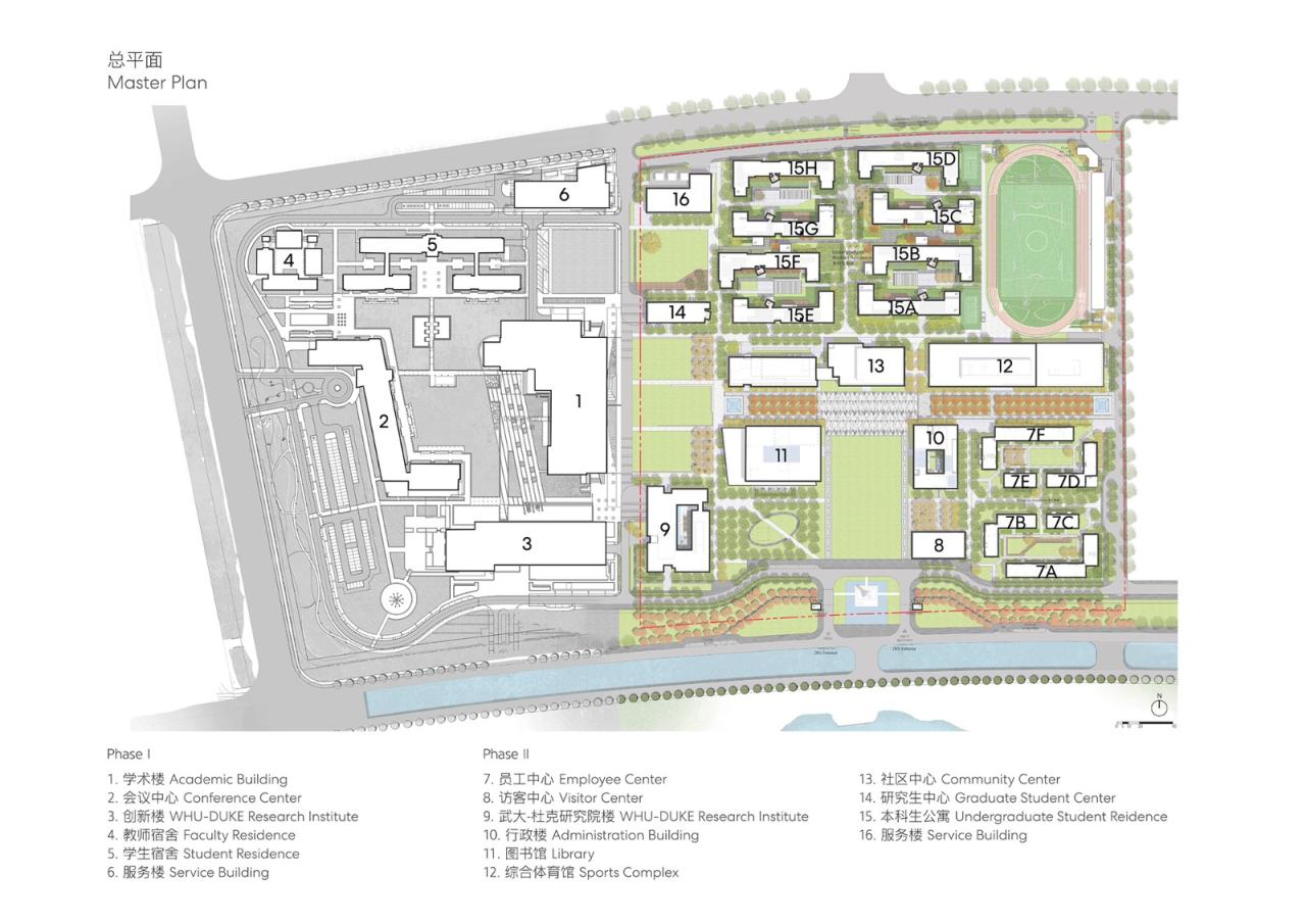 BIM建筑|昆山杜克大学二期校园 / Perkins&Will