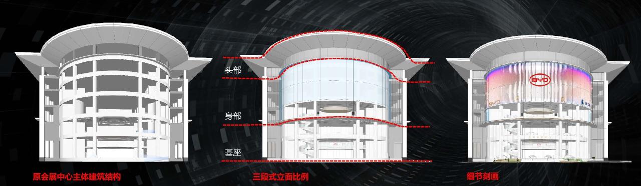 BIM建筑|启迪未来 江城地标：武汉比亚迪品牌体验中心 / 成执设计