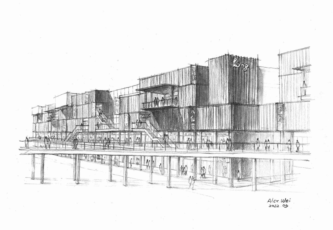 BIM建筑|“空中街巷”唤醒北京“睡城”，首开LONG街城市更新 / ZEN正象设计