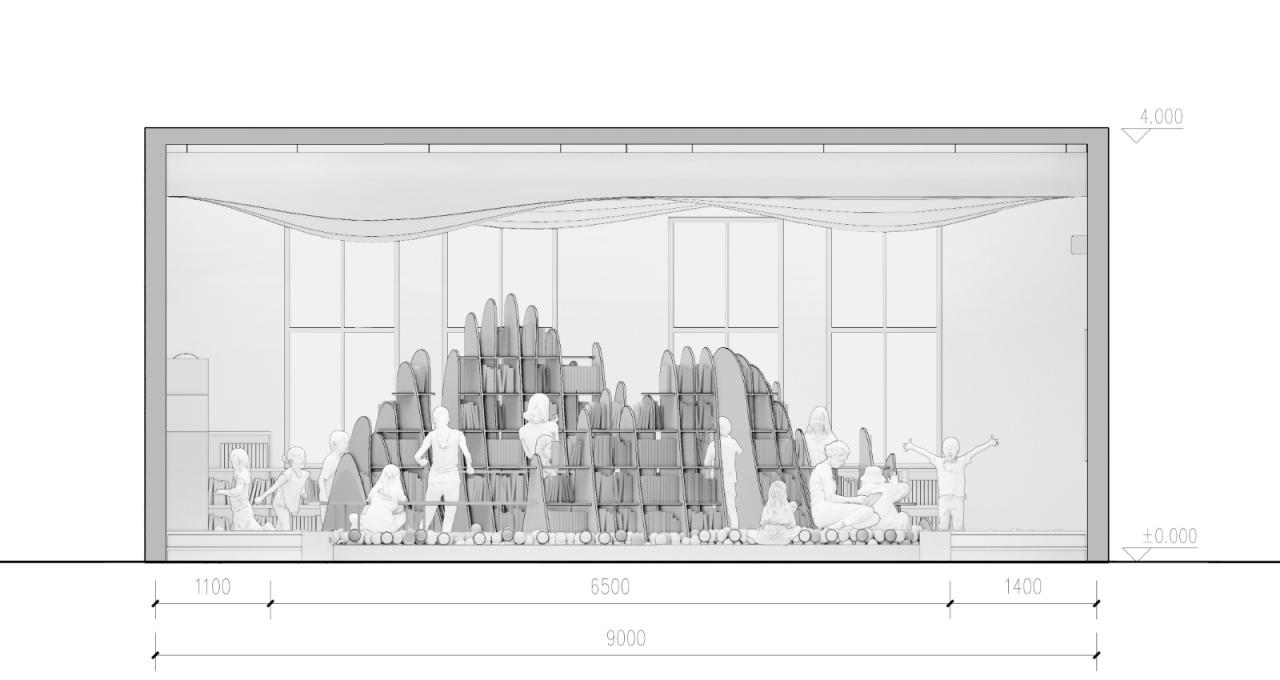 BIM建筑|公益·云丘书屋丨西部阳光×杰典建筑