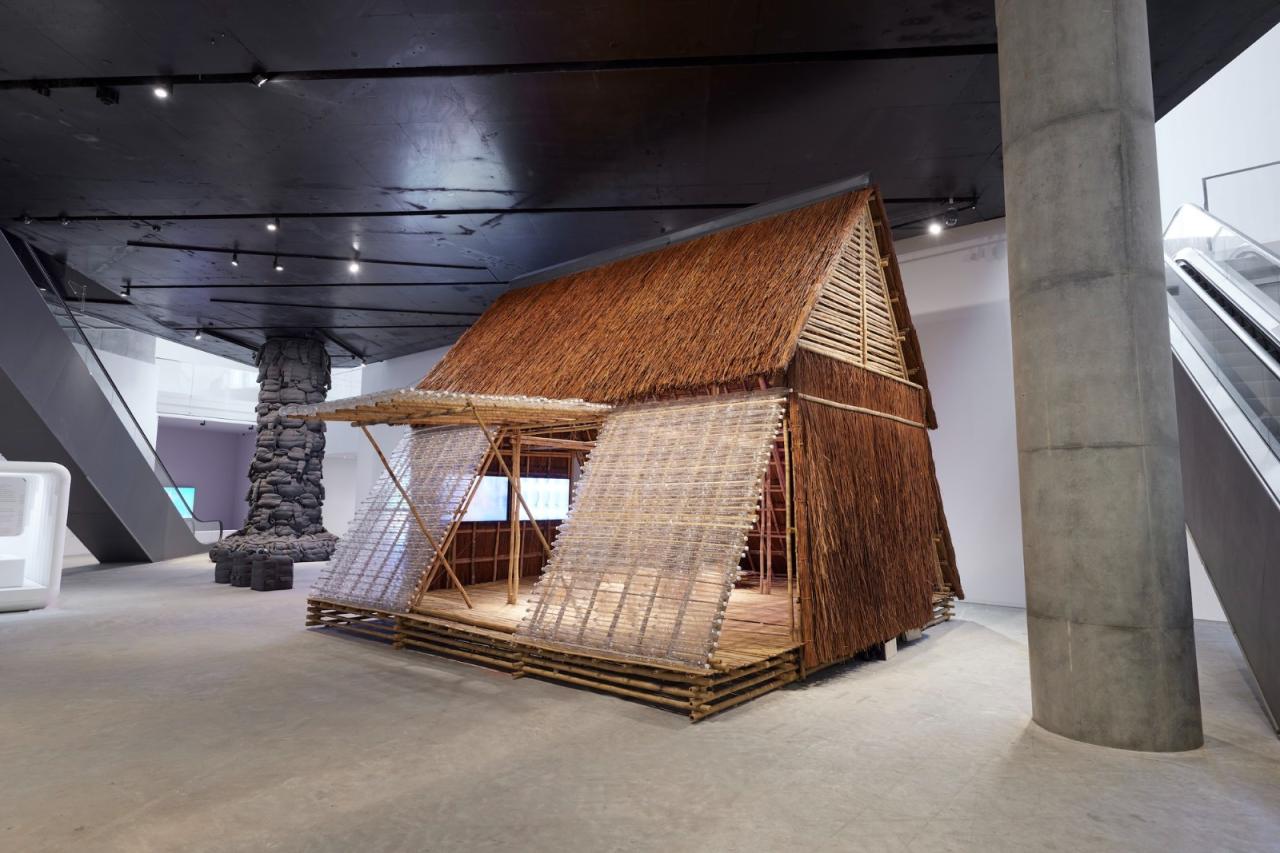 BIM建筑|适应气候变化，漂浮竹屋 / H&P Architects