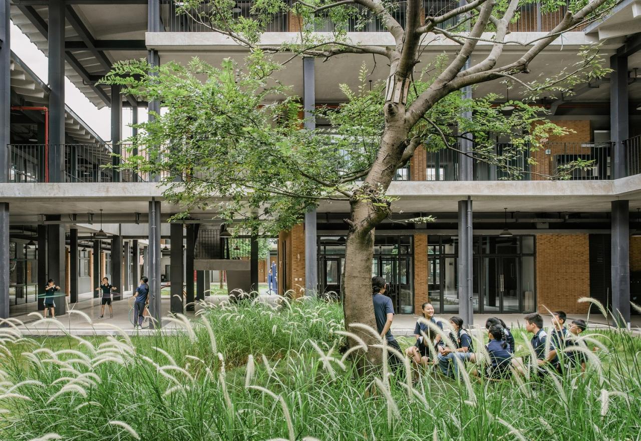 BIM建筑|乐知学校 / 大料建筑