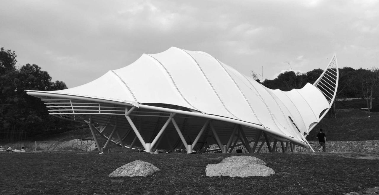 BIM建筑|勐巴拉可见泽栖帐篷酒店 / 捷仕建筑规划设计