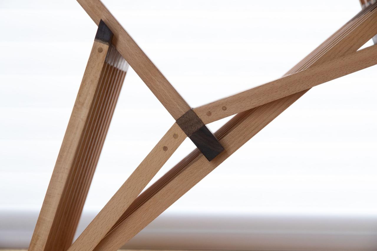 BIM建筑|编木拱凳 / 卜一工坊（杭州）文化创意有限公司