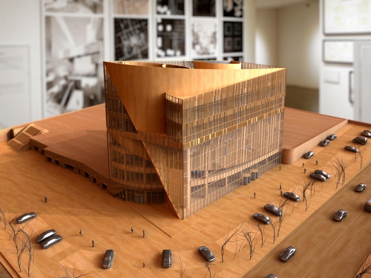 BIM建筑|OMC时尚发布中心 / 时境建筑