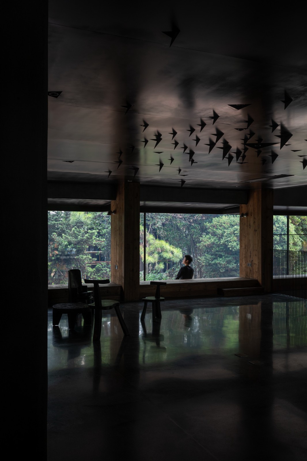 BIM建筑|虚怀若谷，犹如半仓：半仓，上海 / 本哲建筑