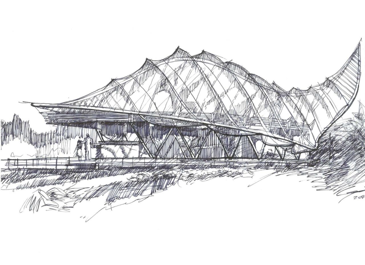 BIM建筑|勐巴拉可见泽栖帐篷酒店 / 捷仕建筑规划设计