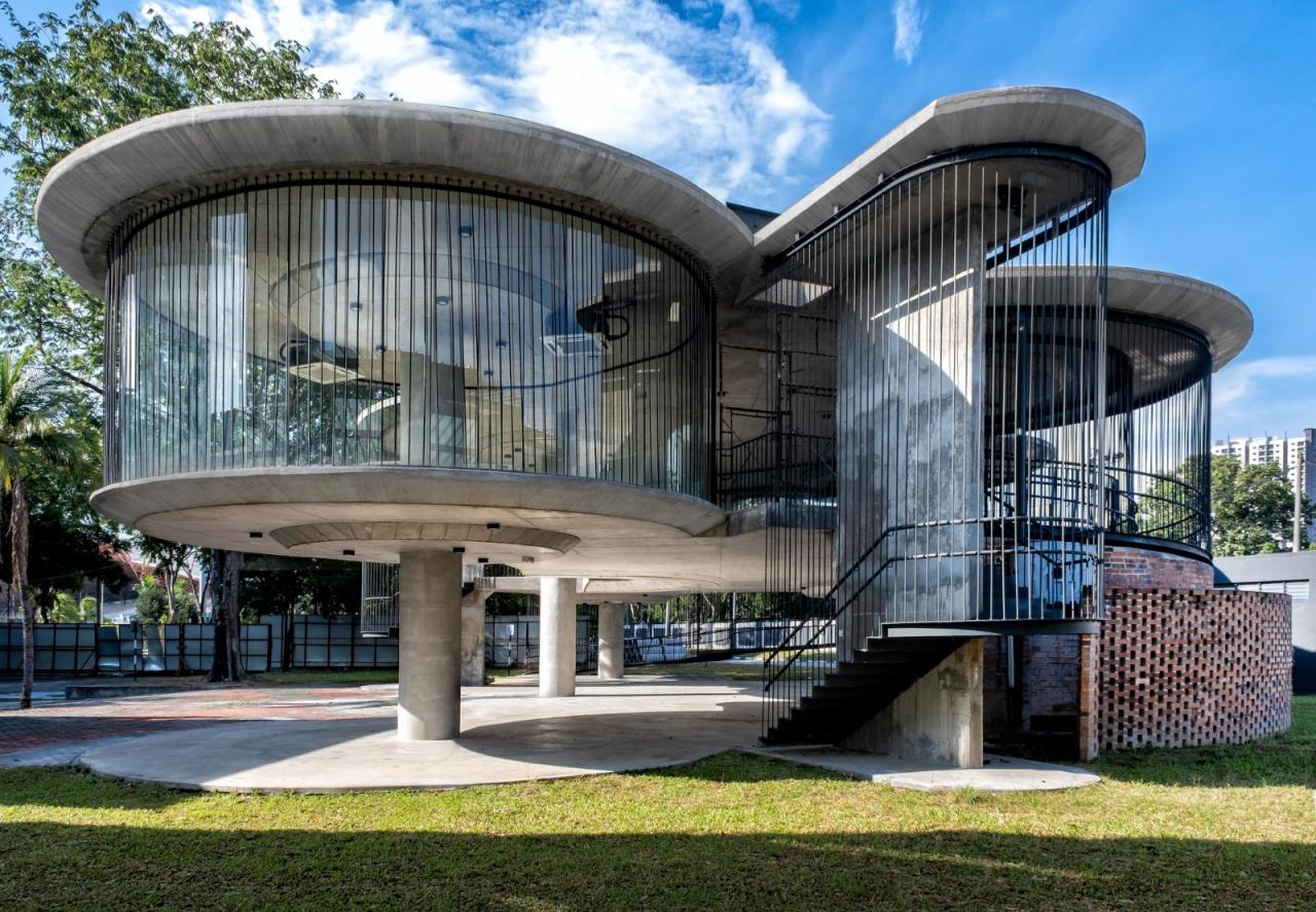 BIM建筑|T 型悬挂，PJKita 社区中心 / DTLM Design Group