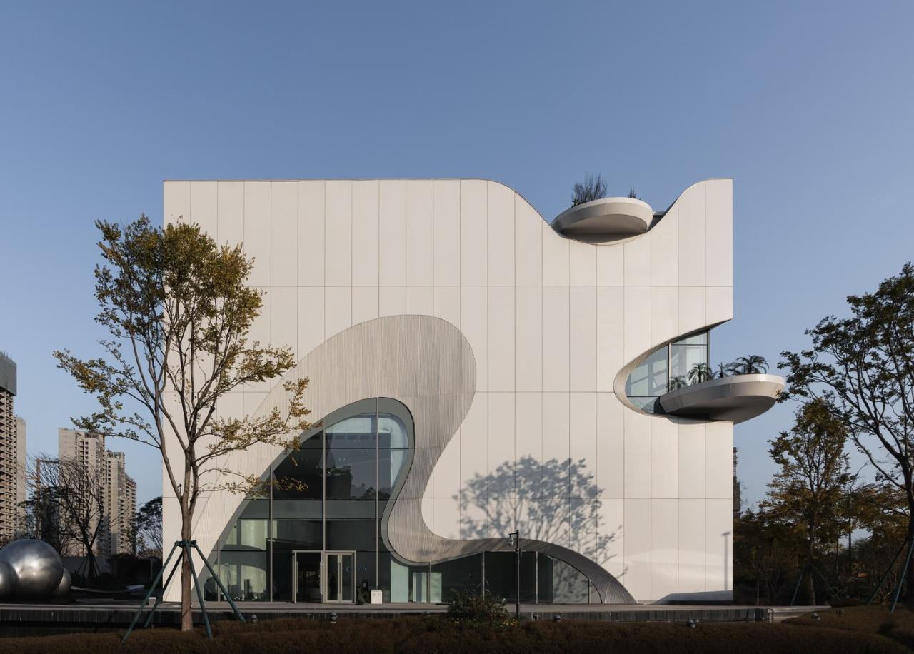 BIM建筑|成都天投国际社区当代艺术中心 / 上海境澜建筑设计有限公司