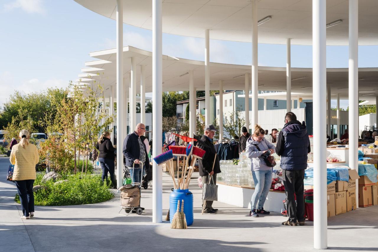 BIM建筑|“阴影建筑”，布沃涅市场 / Aleksandra Wasilkowska Architectural Studio