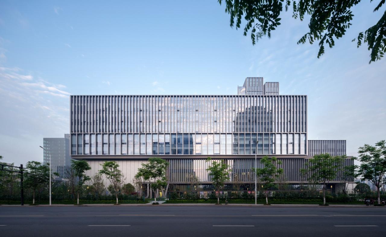 BIM建筑|宇视科技总部：赋能创新的微缩城市 / goa作品