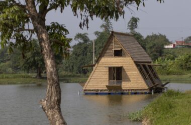 BIM建筑|适应气候变化，漂浮竹屋 / H&P Architects-BIM建筑网