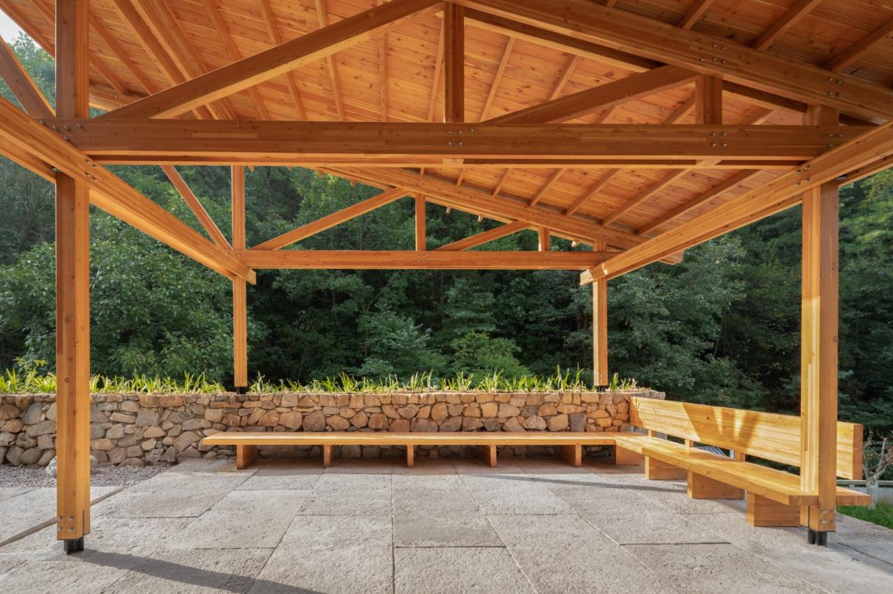 BIM建筑|留坝瓦窑沟多功能服务中心 / 尌林建筑设计事务所