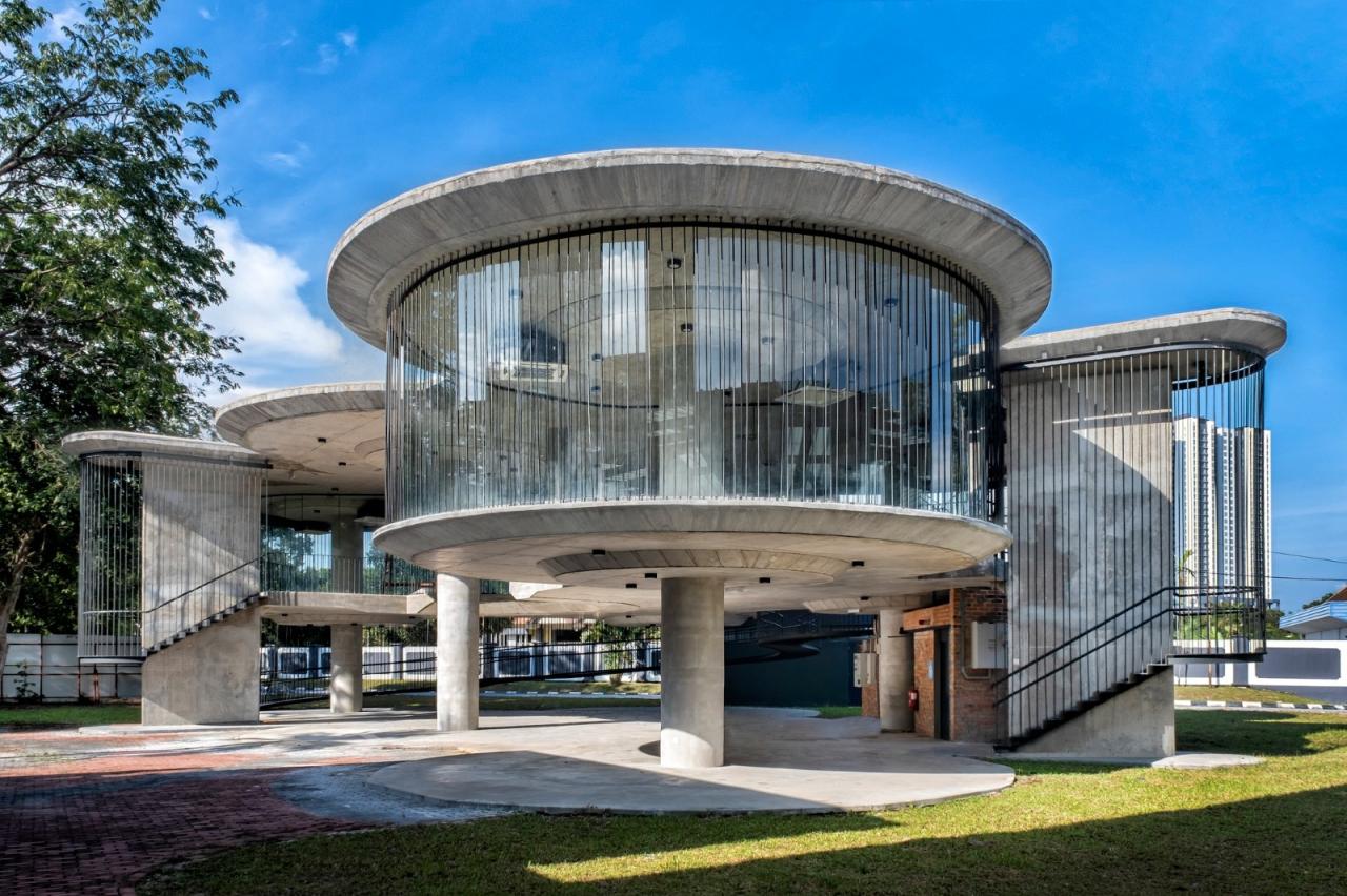 BIM建筑|T 型悬挂，PJKita 社区中心 / DTLM Design Group