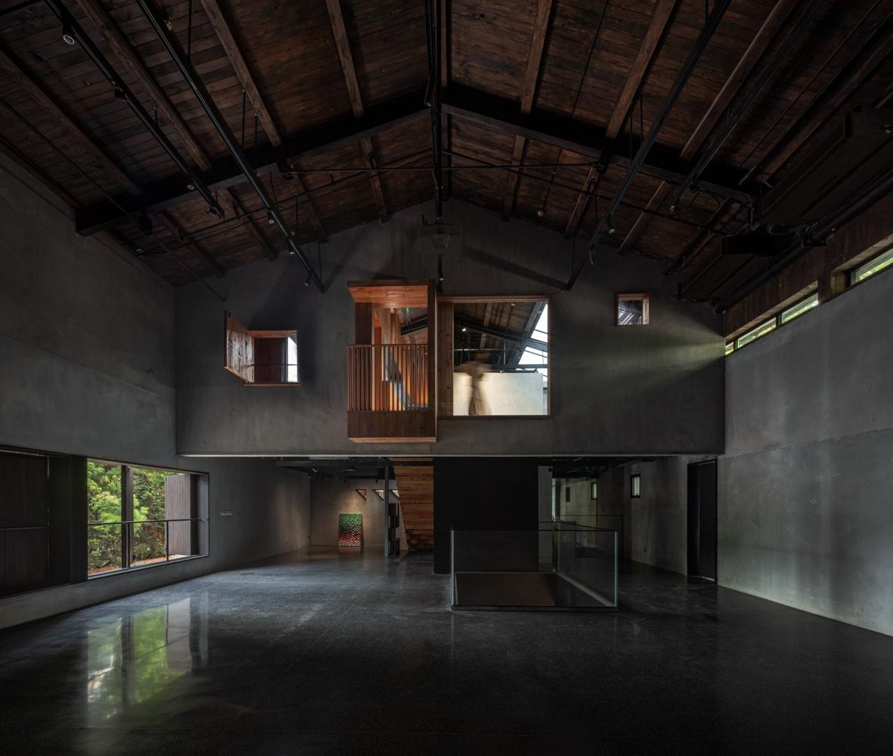 BIM建筑|虚怀若谷，犹如半仓：半仓，上海 / 本哲建筑