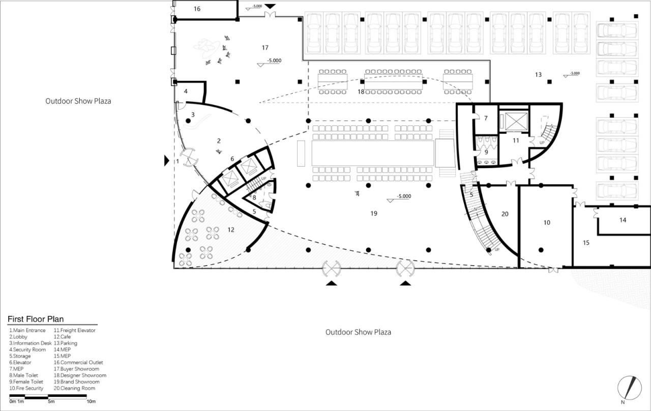 BIM建筑|OMC时尚发布中心 / 时境建筑