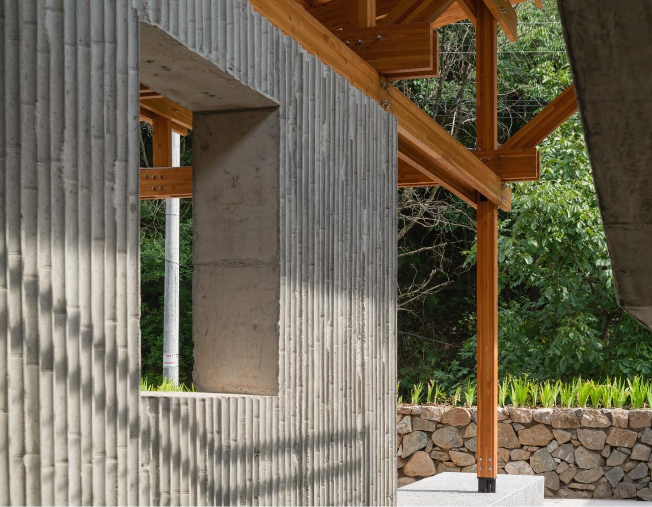 BIM建筑|留坝瓦窑沟多功能服务中心 / 尌林建筑设计事务所