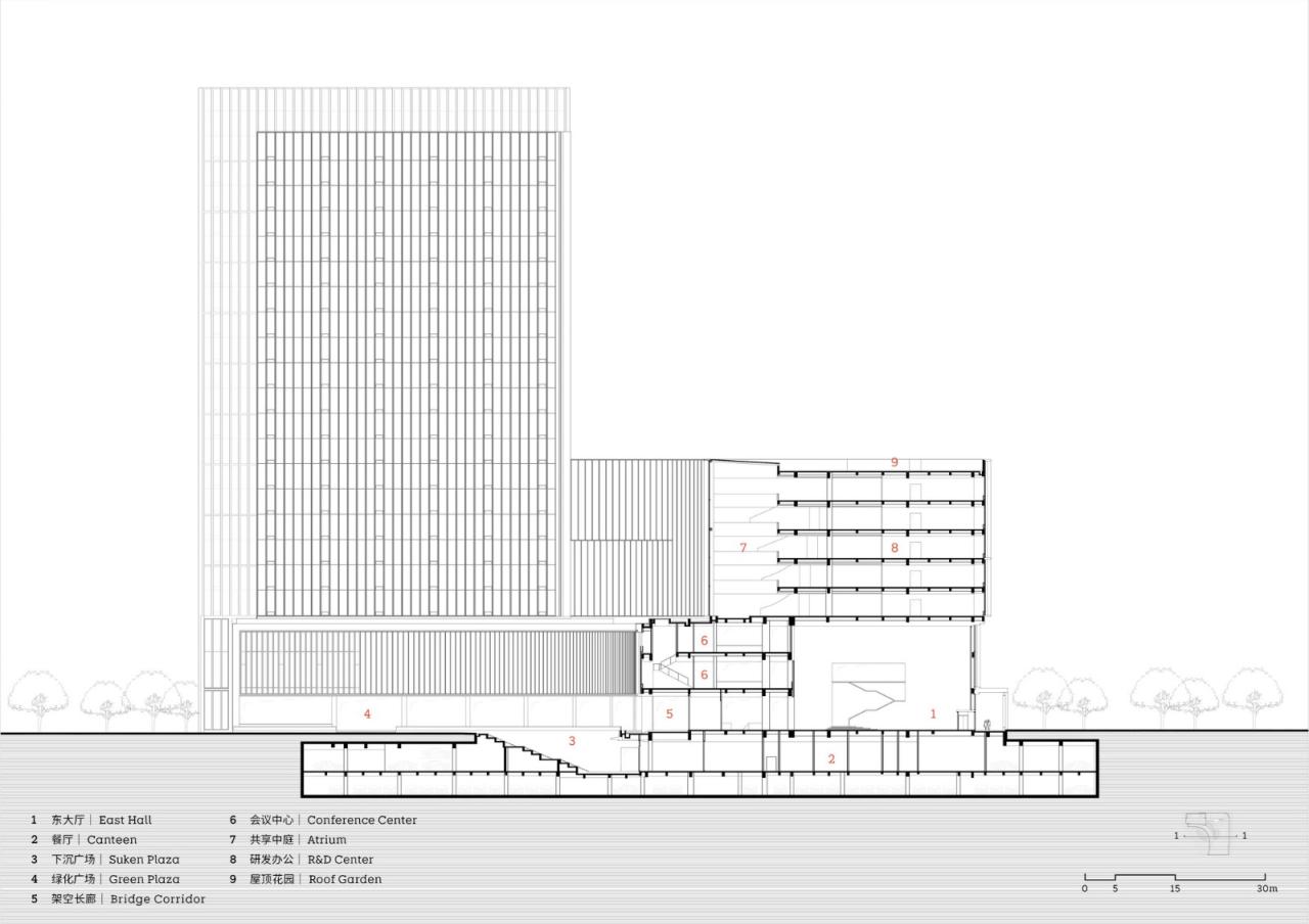 BIM建筑|宇视科技总部：赋能创新的微缩城市 / goa作品