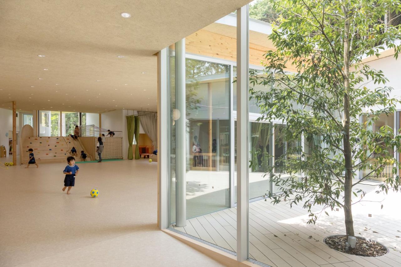 BIM建筑|儿童的森林托儿所 / 山下贵成建筑设计