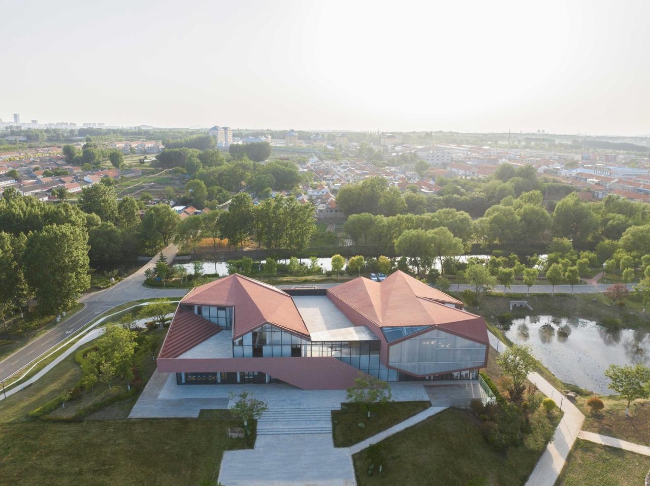 BIM建筑|雕琢乡村璞玉，静待尘尽光生：乡村振兴示范区项目展示中心 / 邹迎晞-袈蓝建筑