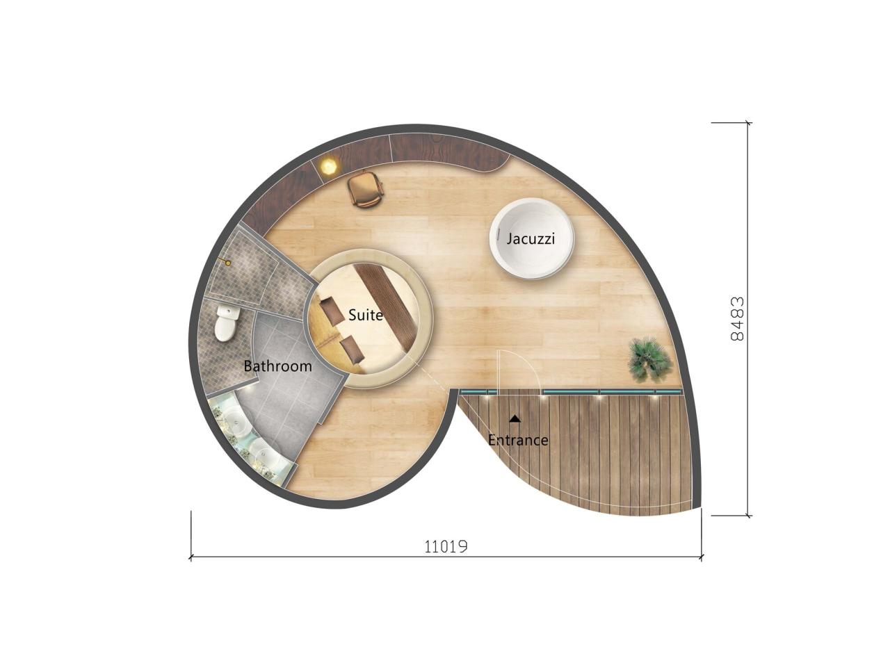 BIM建筑|勐巴拉可见泽栖帐篷酒店 / 捷仕建筑规划设计