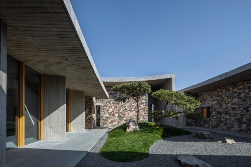 BIM建筑|朱锫工作室设计波浪形混凝土屋顶艺术中心