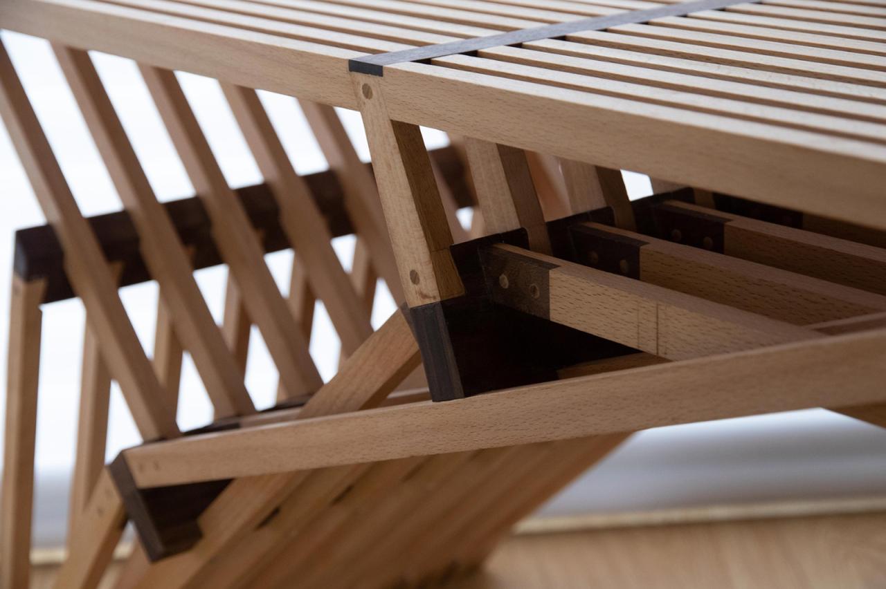 BIM建筑|编木拱凳 / 卜一工坊（杭州）文化创意有限公司