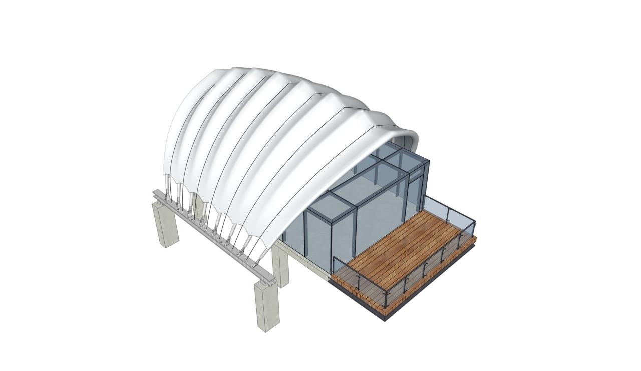 BIM建筑|勐巴拉可见泽栖帐篷酒店 / 捷仕建筑规划设计