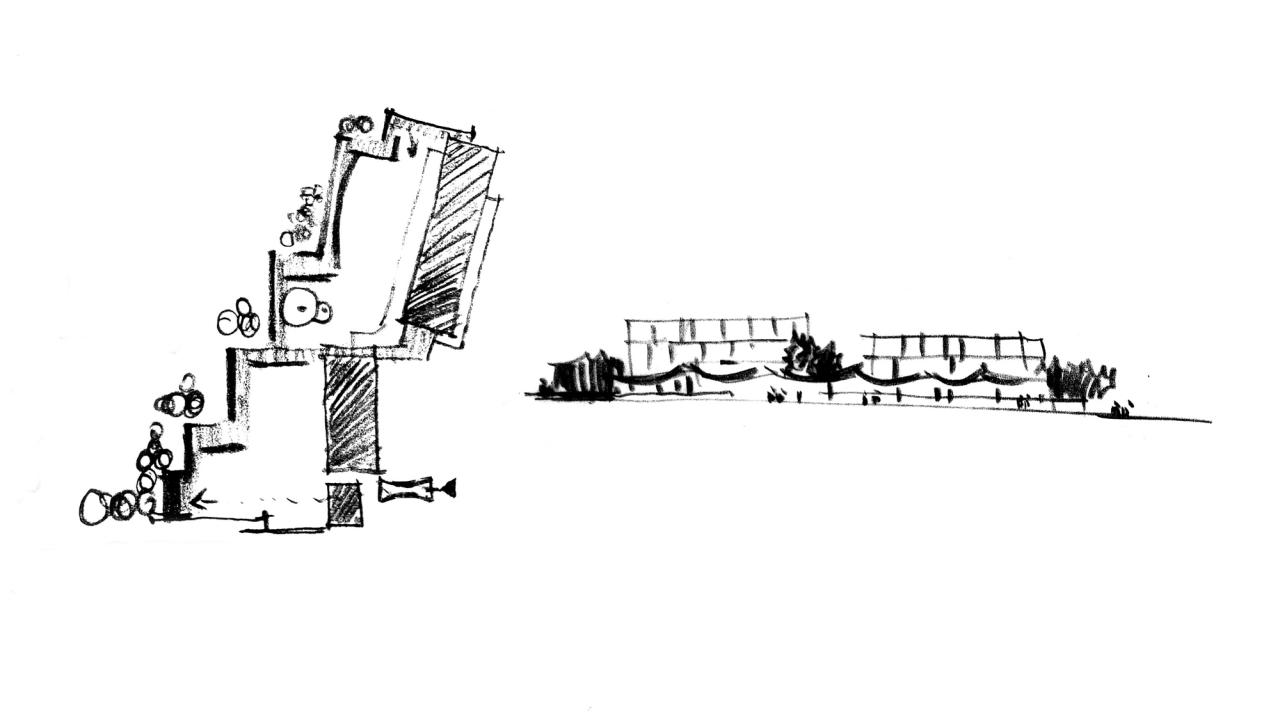 BIM建筑|桐乡市红色文化教育中心 / 清上造社