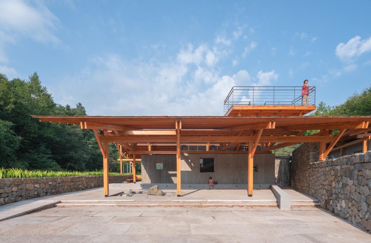 BIM建筑|留坝瓦窑沟多功能服务中心 / 尌林建筑设计事务所