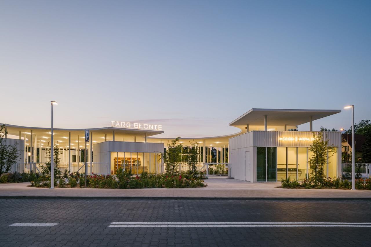 BIM建筑|“阴影建筑”，布沃涅市场 / Aleksandra Wasilkowska Architectural Studio