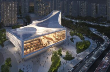 BIM建筑|MVRDV公布武汉图书馆“阶梯式图书平台”-BIM建筑网