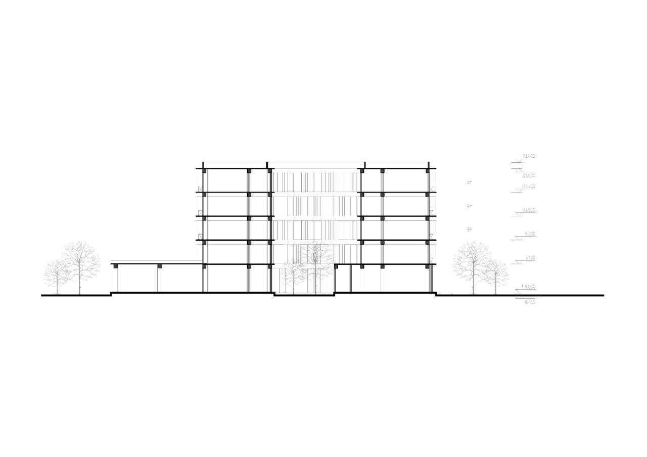 BIM建筑|自由理想的“花园城堡” ：济南北康初中教育建筑群落 / UA 尤安设计