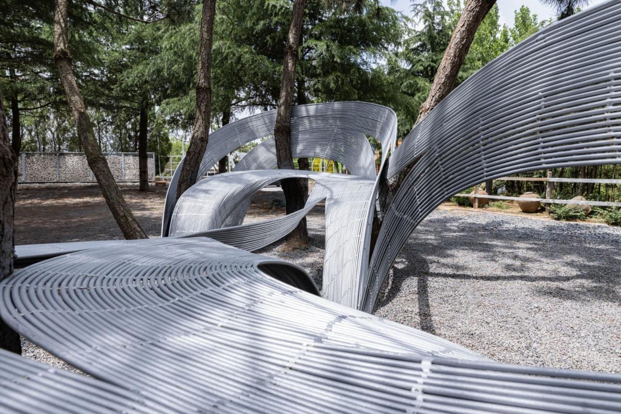 BIM建筑|苏子美人靠 / 孔祥伟工作室