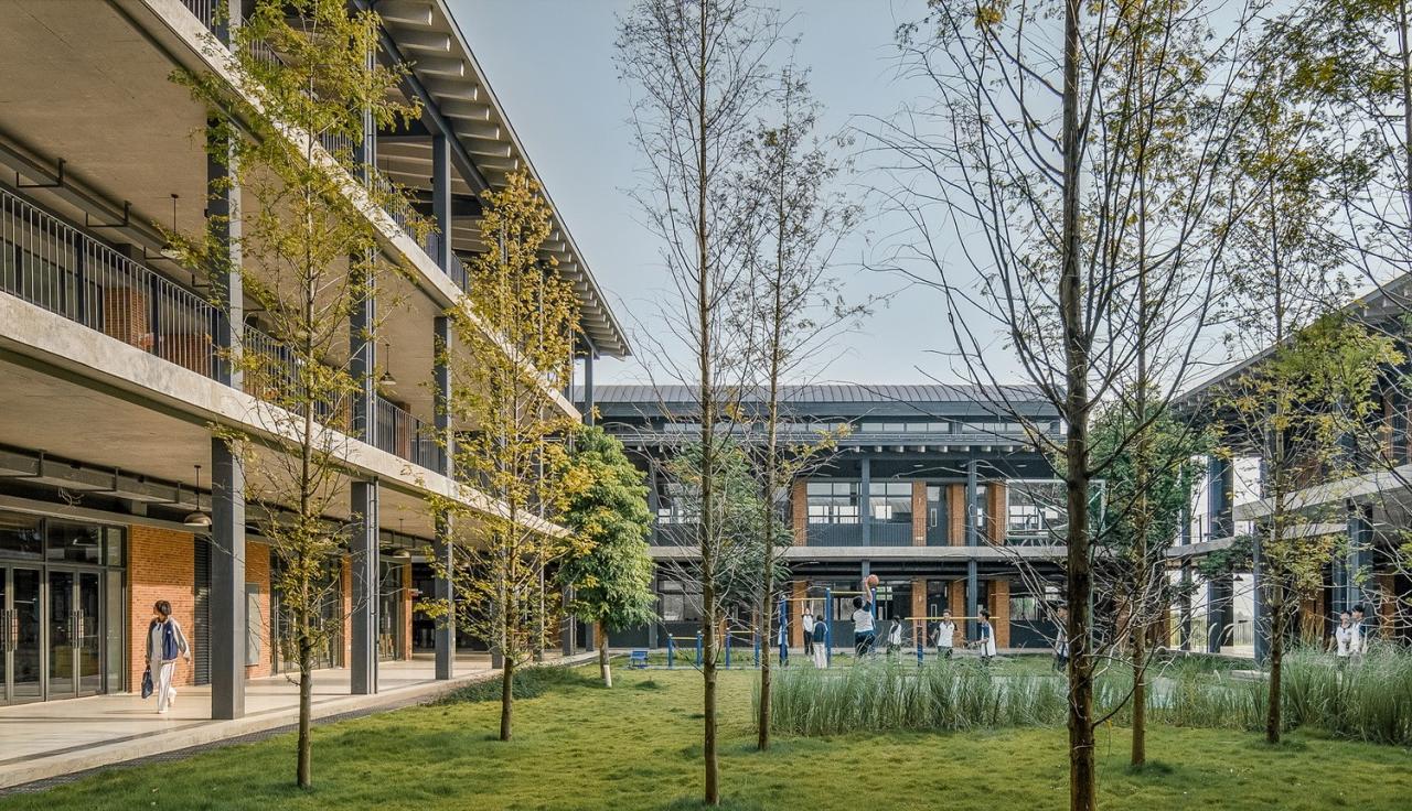 BIM建筑|乐知学校 / 大料建筑