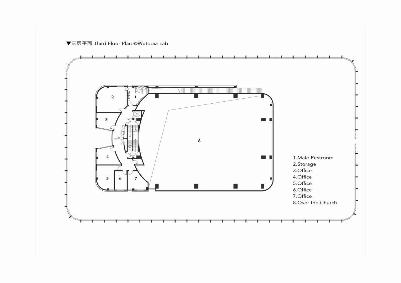 BIM建筑|奉贤齐贤耶稣堂 / Wutopia Lab