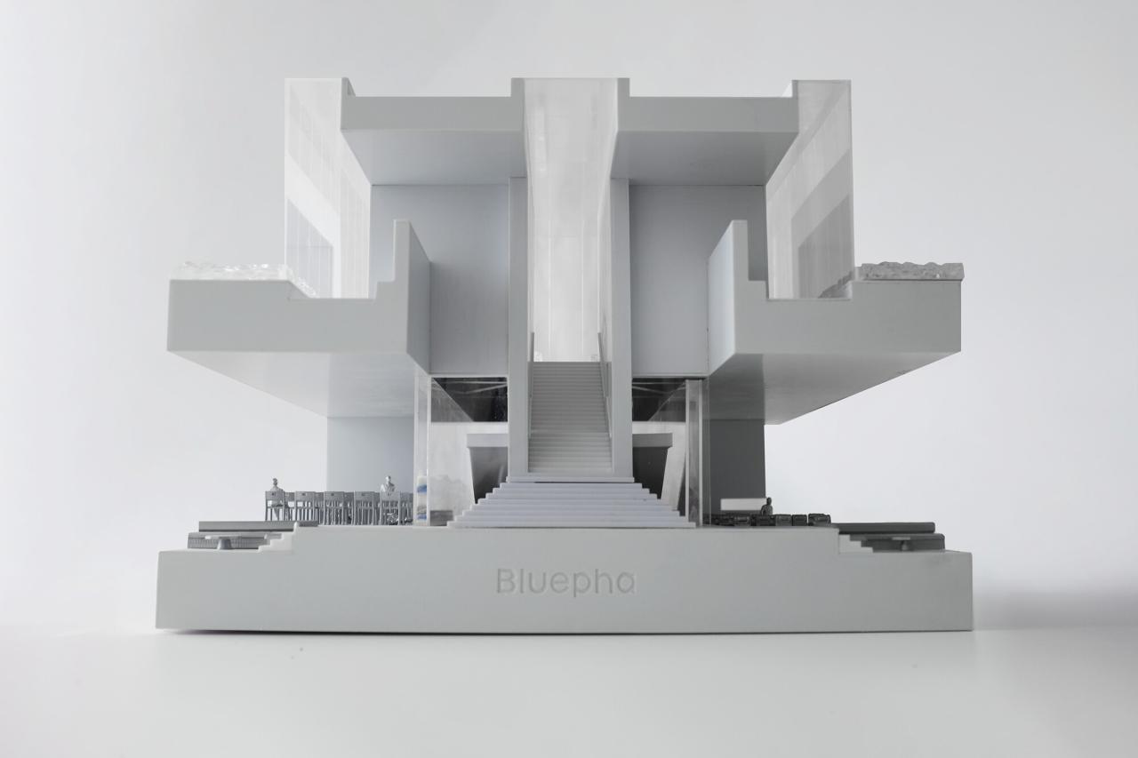 BIM建筑|蓝晶微生物 Bluepha BioFAB / 行之建筑