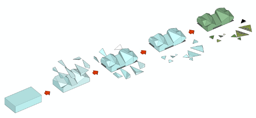 BIM建筑|雕琢乡村璞玉，静待尘尽光生：乡村振兴示范区项目展示中心 / 邹迎晞-袈蓝建筑
