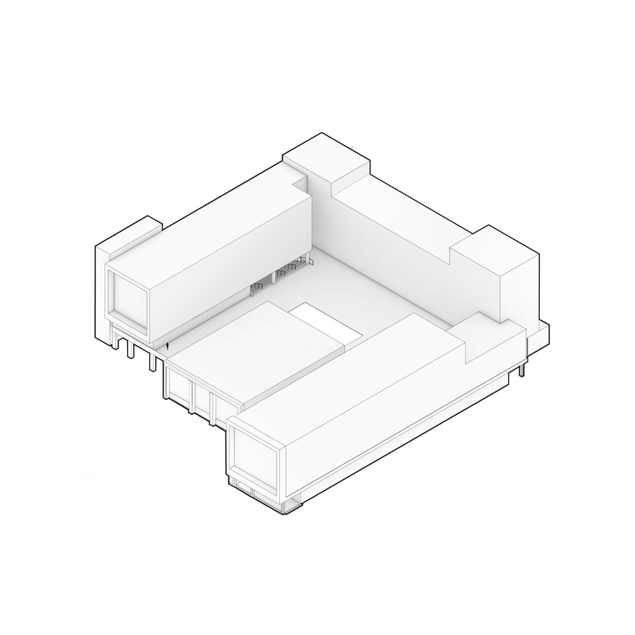 BIM建筑|县城里的新学校：送你一匹小马 / 上海立木建筑规划
