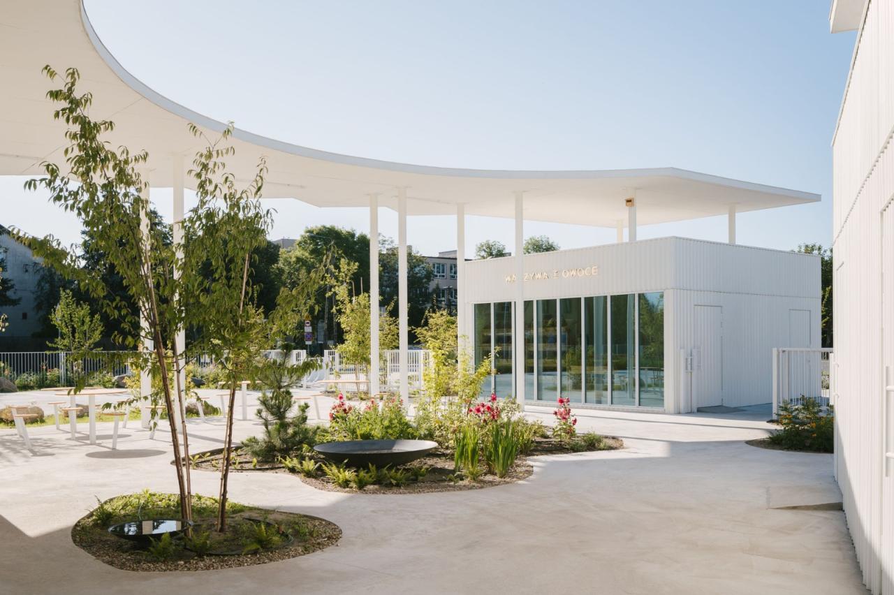 BIM建筑|“阴影建筑”，布沃涅市场 / Aleksandra Wasilkowska Architectural Studio