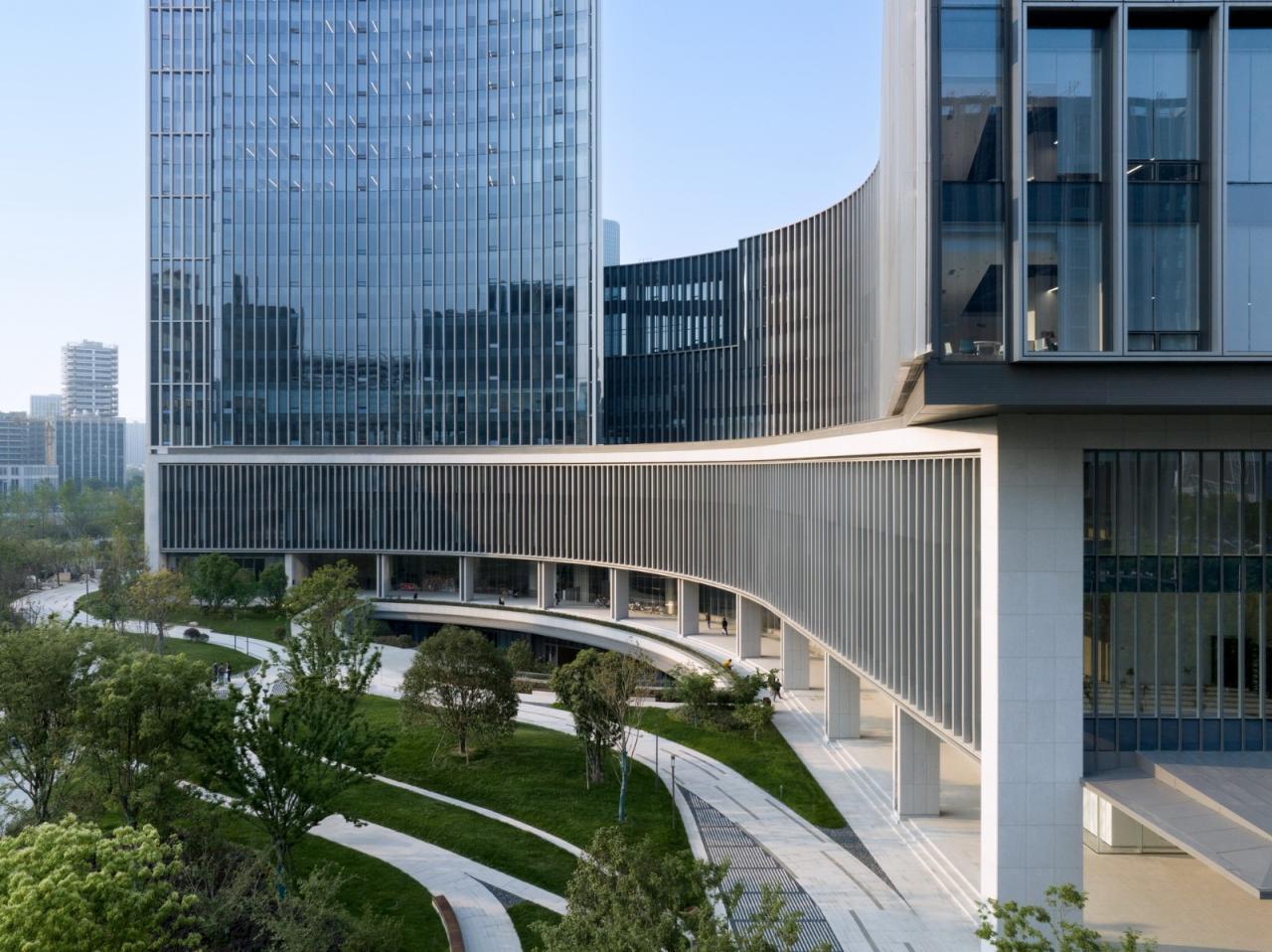 BIM建筑|宇视科技总部：赋能创新的微缩城市 / goa作品