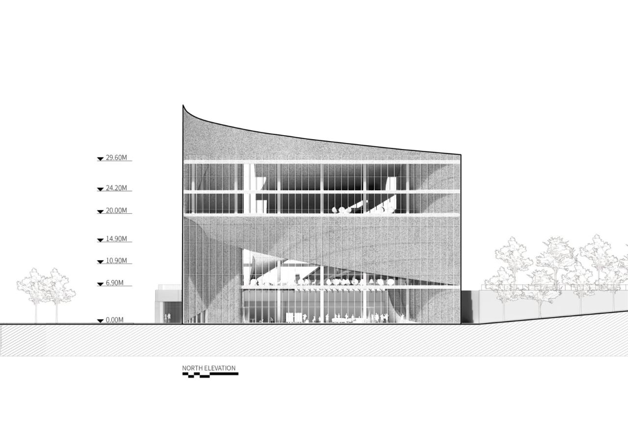 BIM建筑|OMC时尚发布中心 / 时境建筑