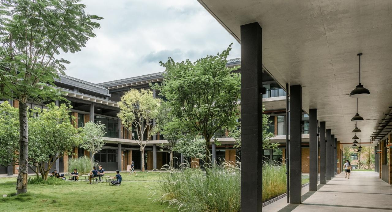 BIM建筑|乐知学校 / 大料建筑