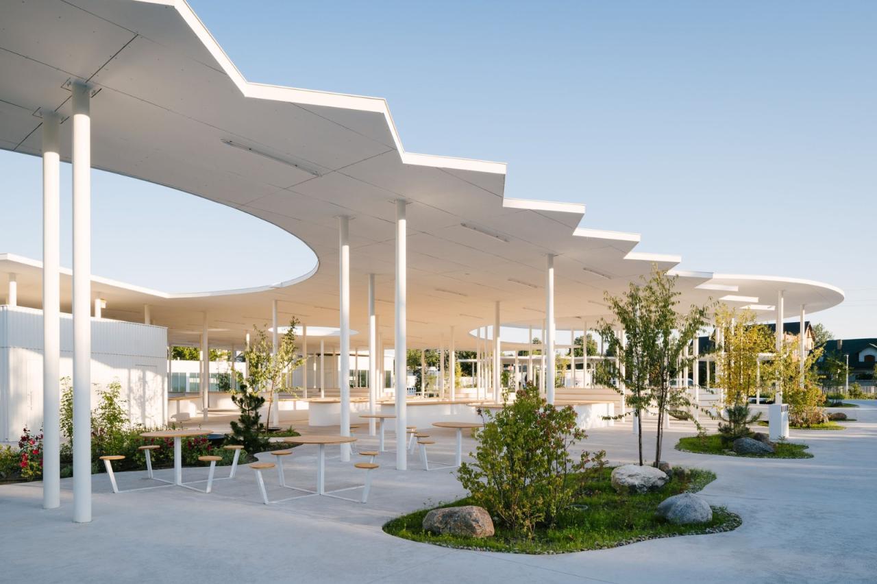 BIM建筑|“阴影建筑”，布沃涅市场 / Aleksandra Wasilkowska Architectural Studio