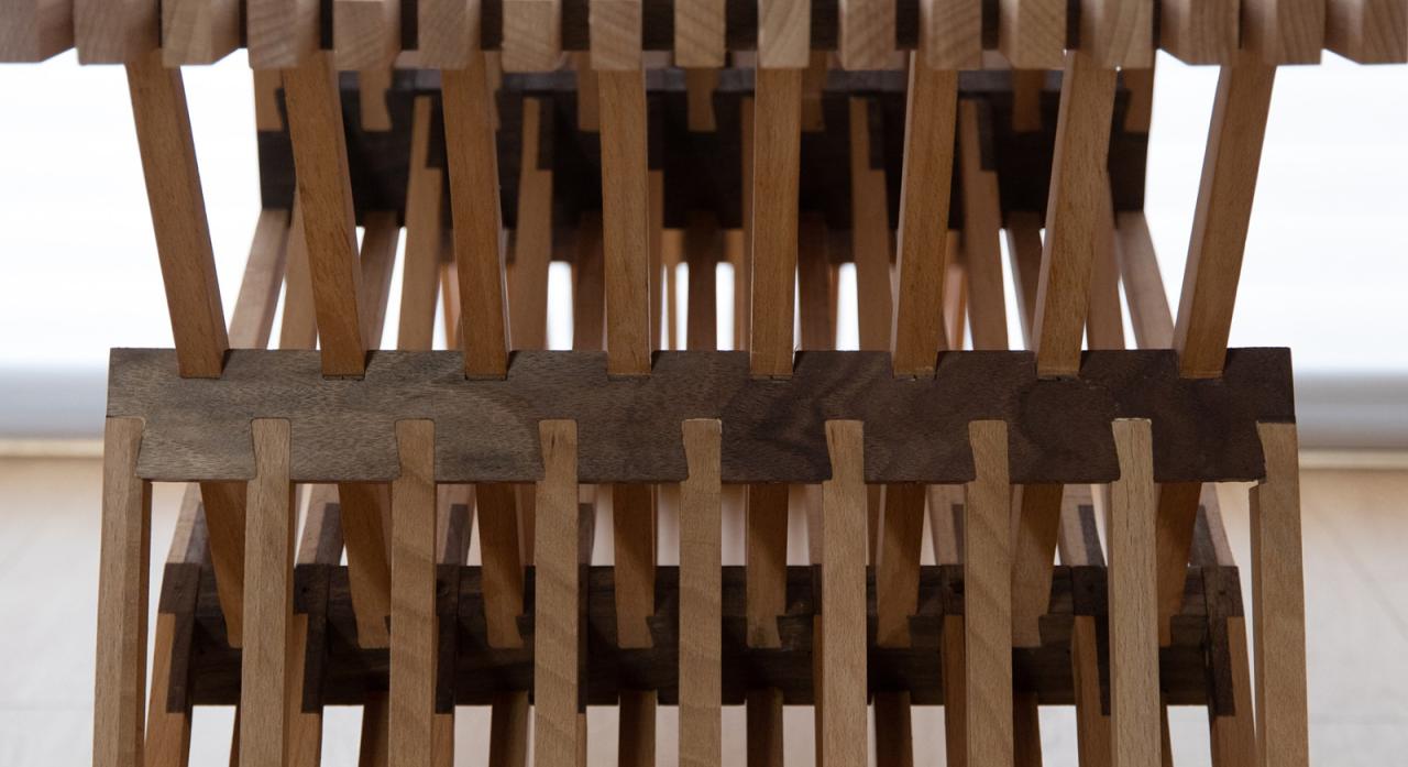 BIM建筑|编木拱凳 / 卜一工坊（杭州）文化创意有限公司