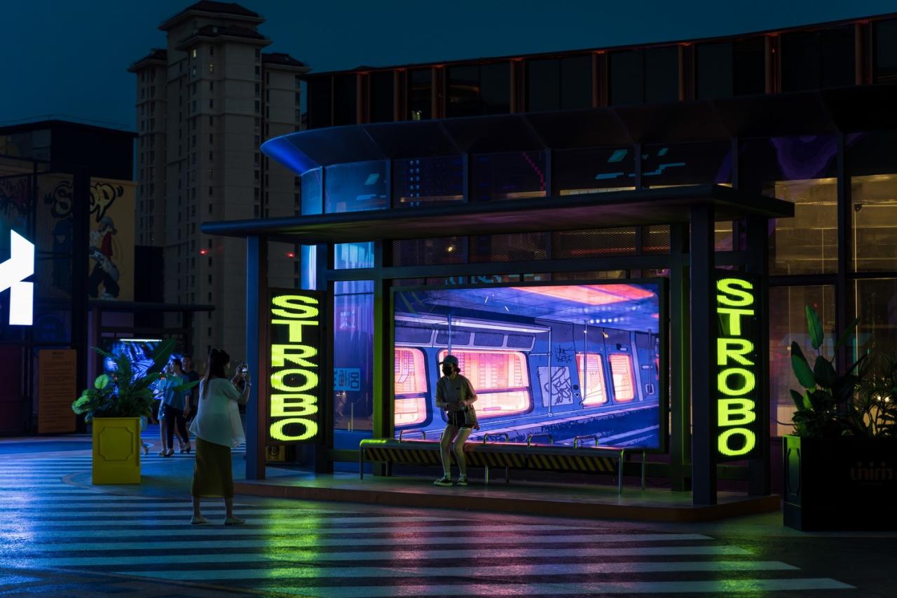 BIM建筑|天空过客——天津中海环宇城天台滑板公园 / DAGA大观建筑