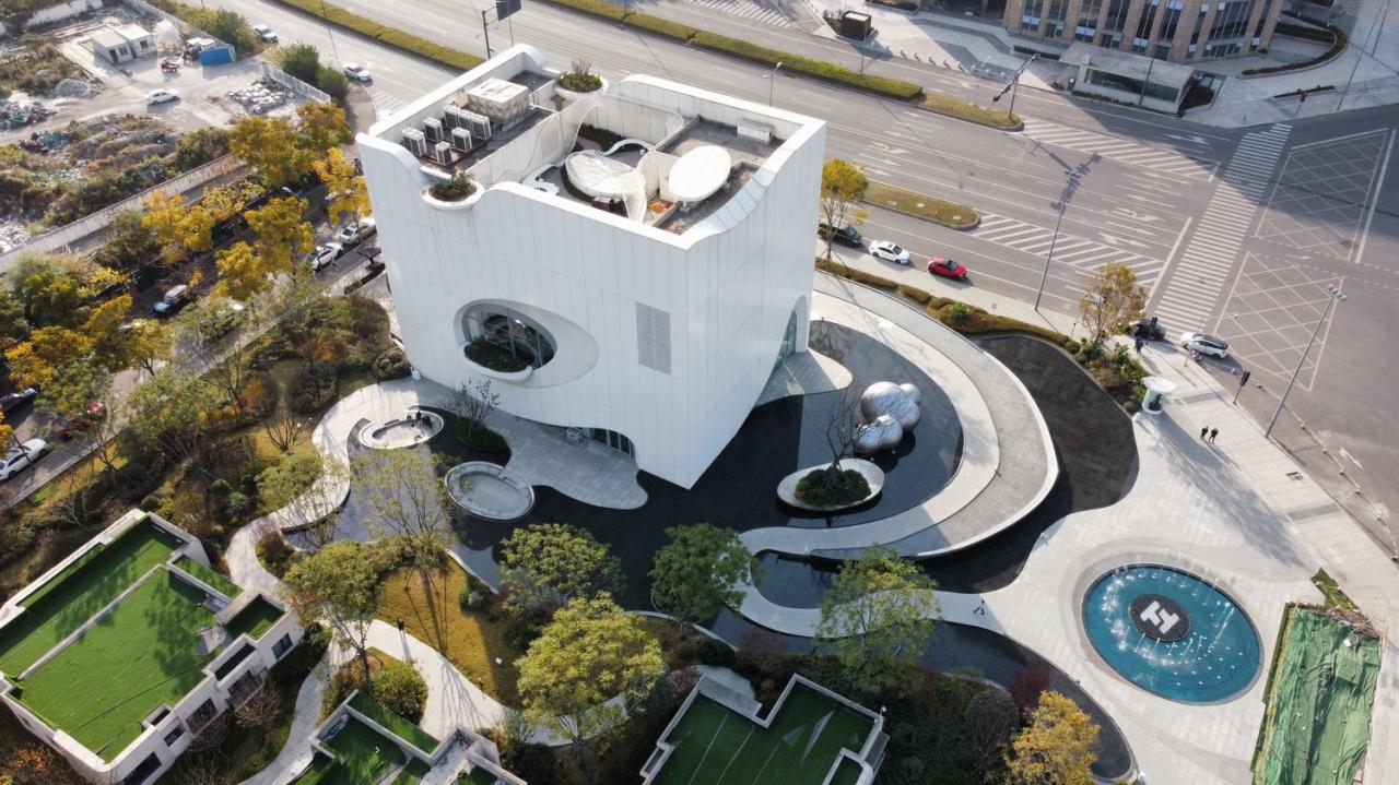 BIM建筑|成都天投国际社区当代艺术中心 / 上海境澜建筑设计有限公司