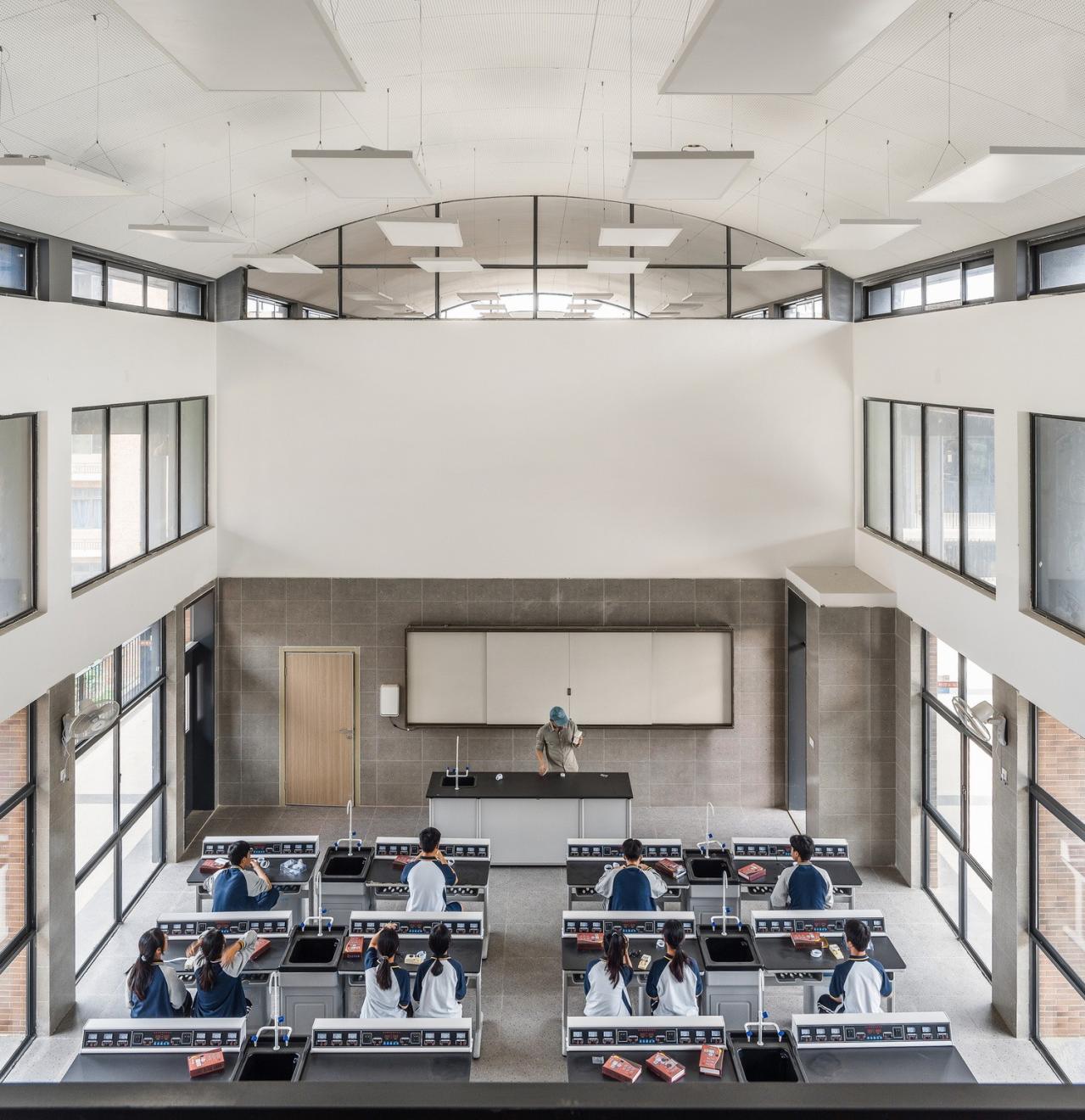 BIM建筑|乐知学校 / 大料建筑