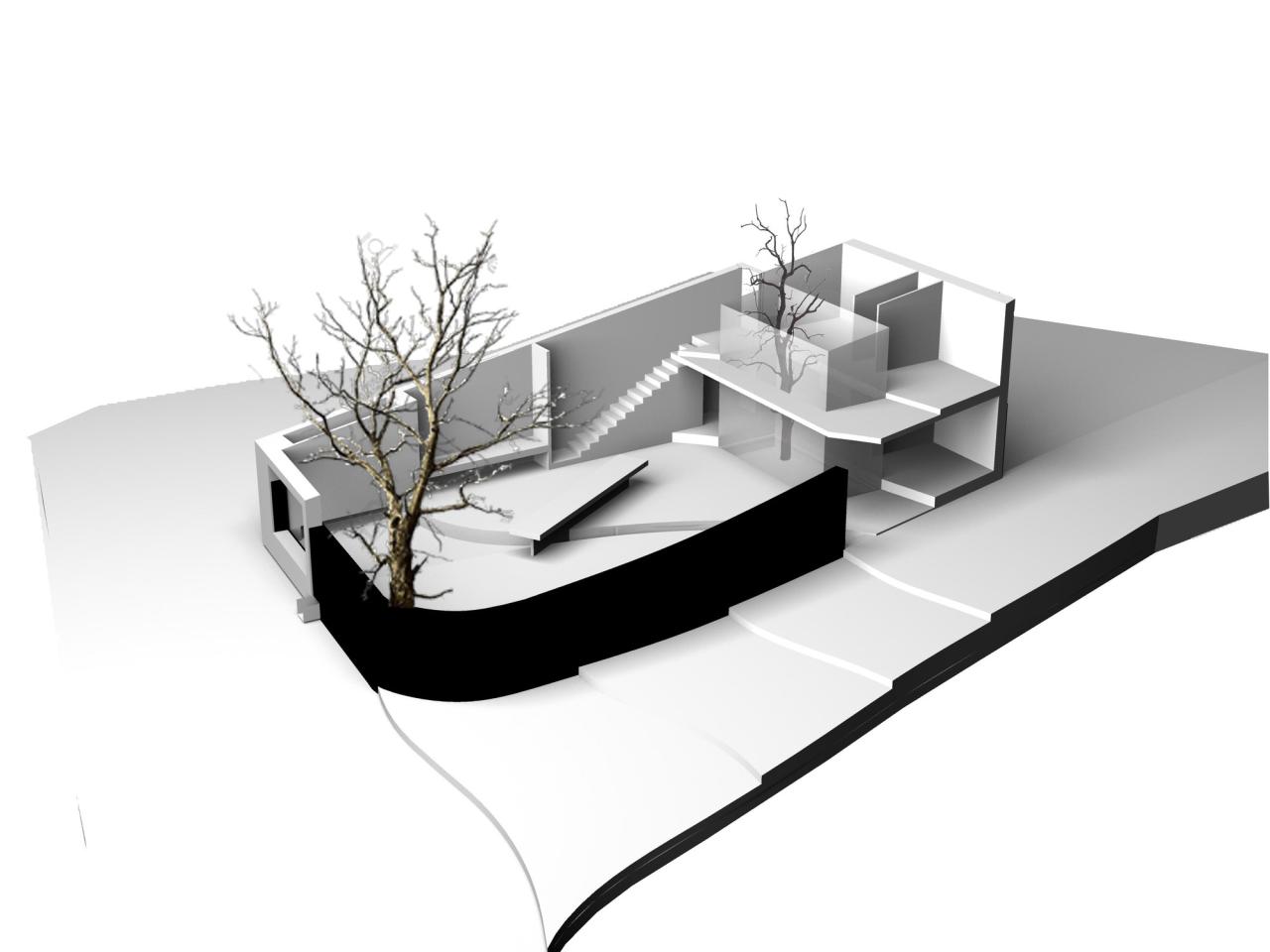 BIM建筑|诺加尔之家 / Raúl Almenara